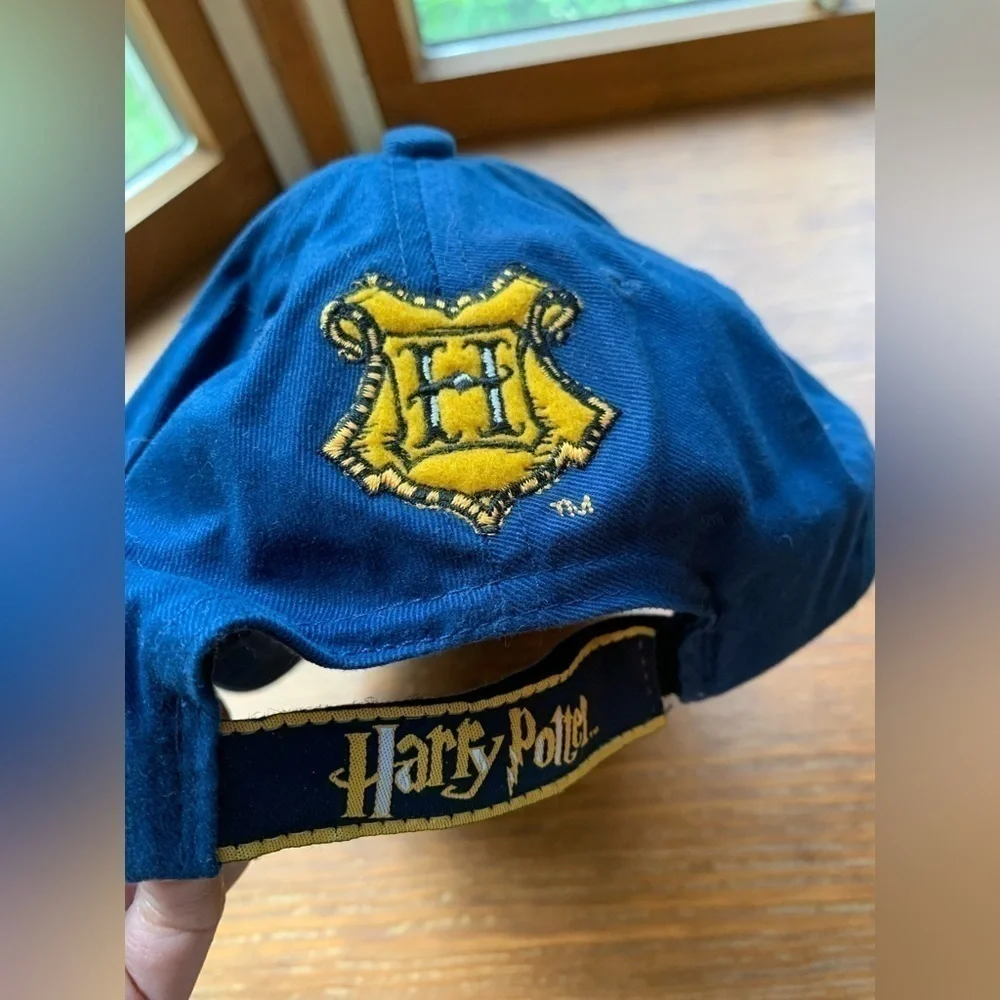 Vintage Blue Harry Potter Hogwarts Hat (2000)